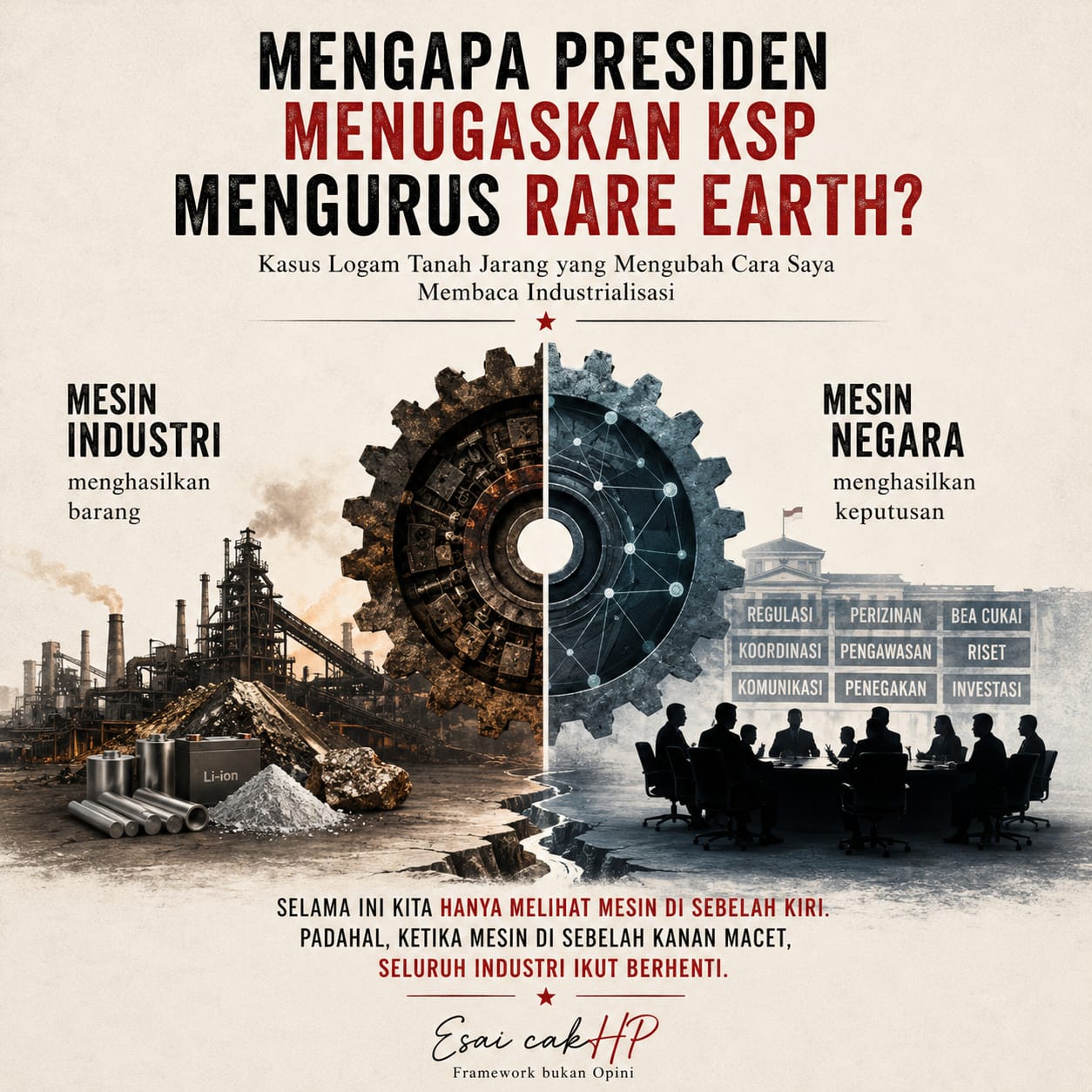 Masa depan rare Earth di Indonesia