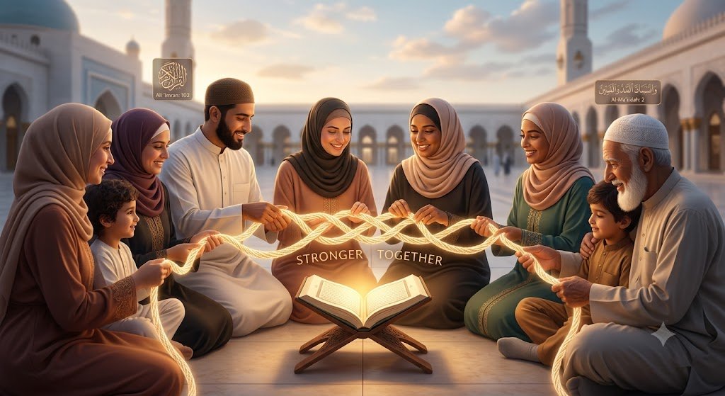 Makna Spiritual "Stronger Together" di Bawah Cahaya Al-Qur'an