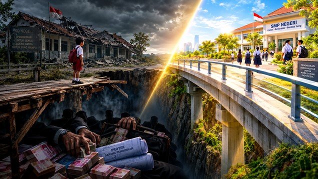 Memutus Jalan ke Sekolah: Anggaran Pendidikan yang Bocor dan Nasib Generasi Emas