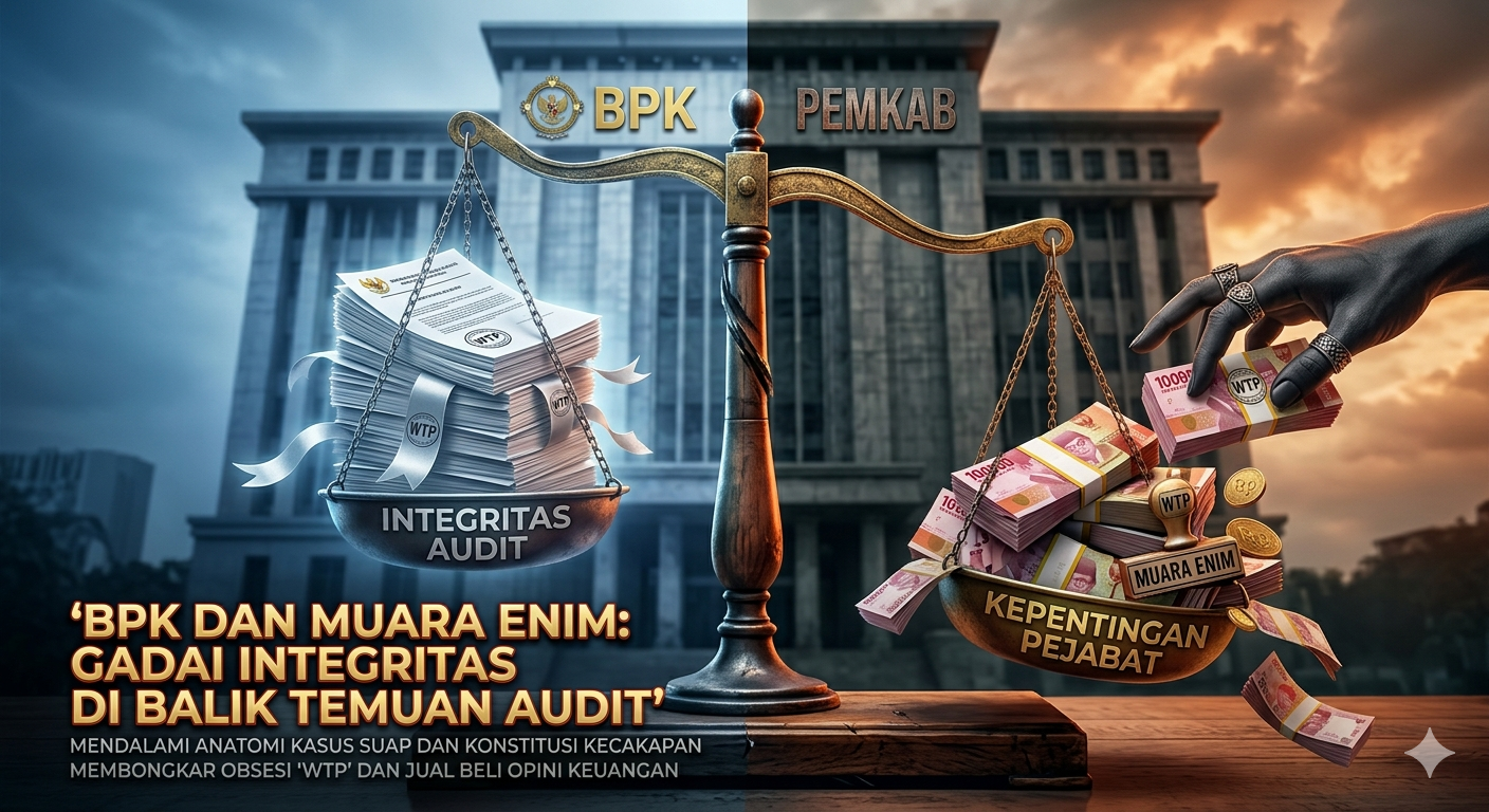 Pusaran Haram Muara Enim: Skandal Suap di Jantung Audit BPK Sumatera Selatan