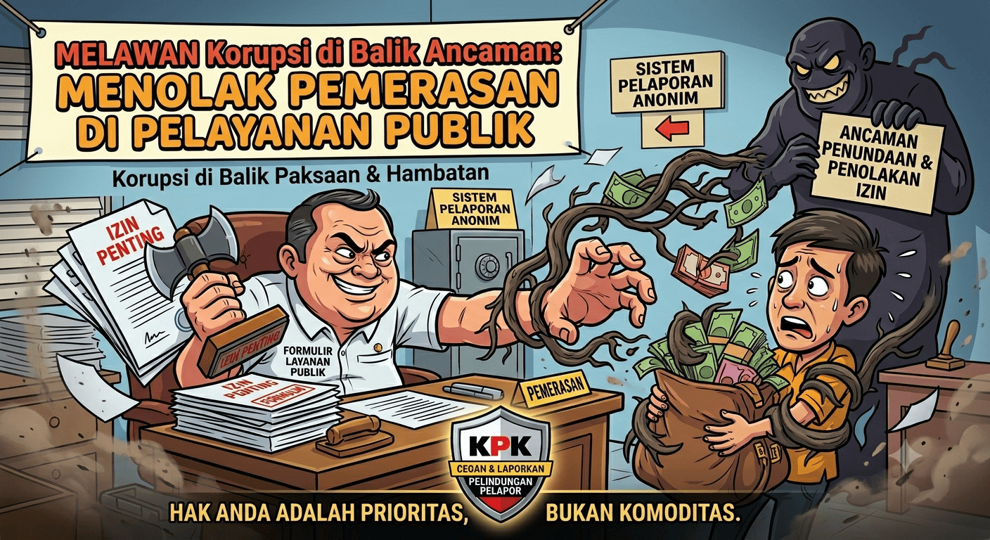 Korupsi di Balik Ancaman: Mengurai Pemerasan di Pelayanan Publik